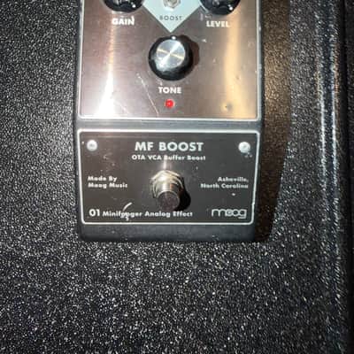 Moog Minifooger MF Boost v2 2010s - Black image 6