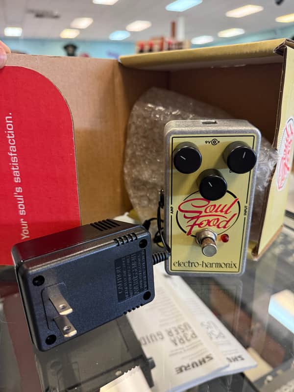 Electro-Harmonix Soul Food Transparent Overdrive 2013 - Present - Cream image 1
