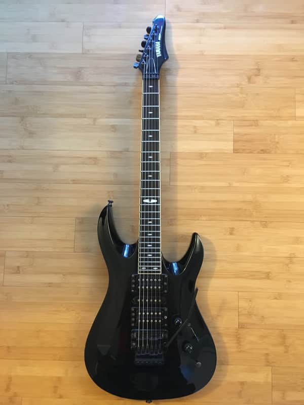 Yamaha RGX Custom 1989 Black | Reverb
