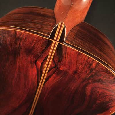 2005 Michael Thames "Double Top" Classical Guitar #605 image 13