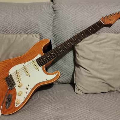 Fender Stratocaster Aerodyne Special 2006/07 - Flame Amber image 8