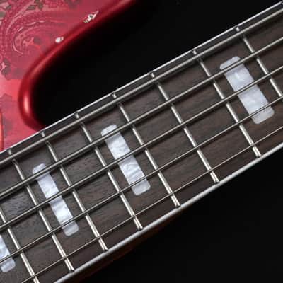 Dhatarattha DEB5 Jazz Bass 5 string - PAISLEY RELIC image 11