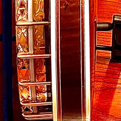 Gibson RB6 Gold Sparkle With Custom Bella Voce Engravings 5 String Banjo 1999 image 11