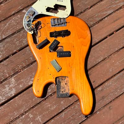 Fender Precision 1968/1976? - Natural (Refin) image 25