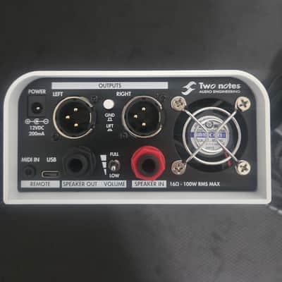 Two Notes Torpedo Captor X 16ohm Stereo Reactive Load Box / Attenuator 2020 - White image 6