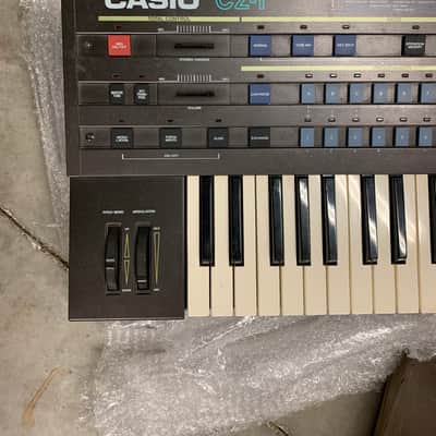 Casio CZ-1 61-Key Synthesizer 1986 - Black image 4