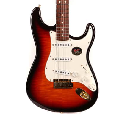 1996 Fender 50th Anniversary American Standard Stratocaster Antique Burst image 1