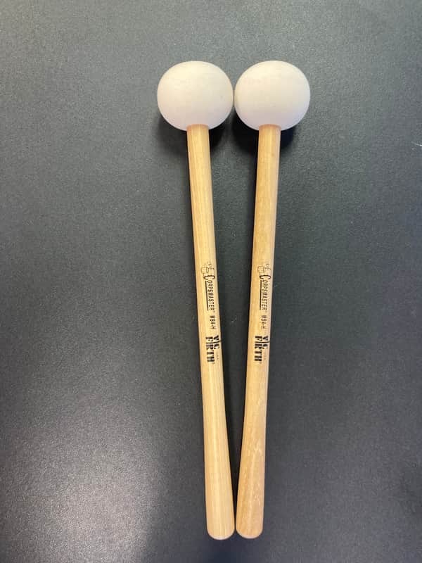 Vic Firth MB4-H Marching BD Mallets 2021  Natural image 1