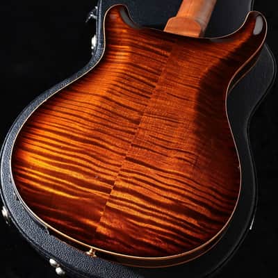 Paul Reed Smith (PRS) 2020 Wood Library Hollowbody II Piezo 10-Top Black Gold Burst Pattern Neck [20 0307130] (05/05) image 7