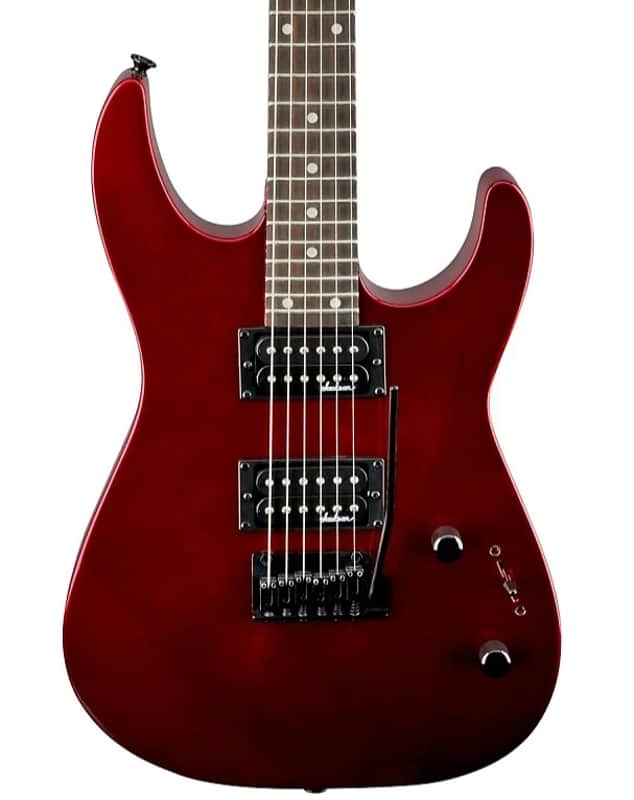 NEW Jackson JS Series JS12 Dinky with Amaranth Fretboard - Metallic Red, Comes With A Pro Set Up!!!! image 1