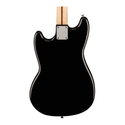 Squier Sonic Bronco Bass - Black w/ Laurel FB image 7
