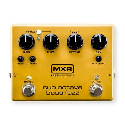MXR Sub Octave Bass Fuzz Effects Pedal image 1