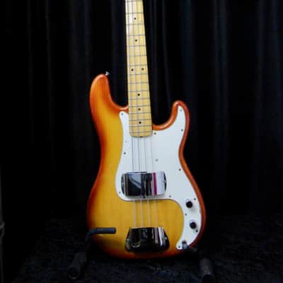 Fender Precision Bass with Maple Fretboard 1970 - 1983 - Sienna Sunburst image 1
