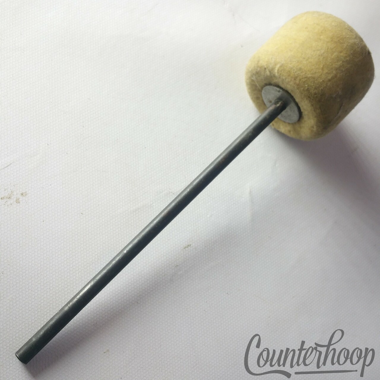 Danmar Bass Drum Pedal Beater Rod Gray Felt Head Vintage 60s USA — main photograph