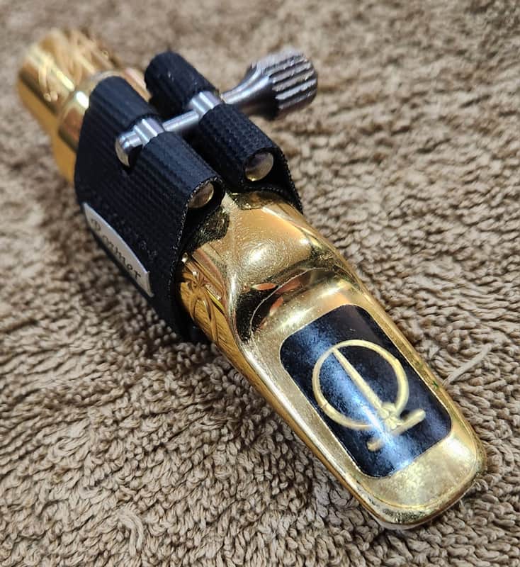 JodyJazz DV7 Tenor Sax Mouthpiece (24kt Goldplated) 2020s USA image 1