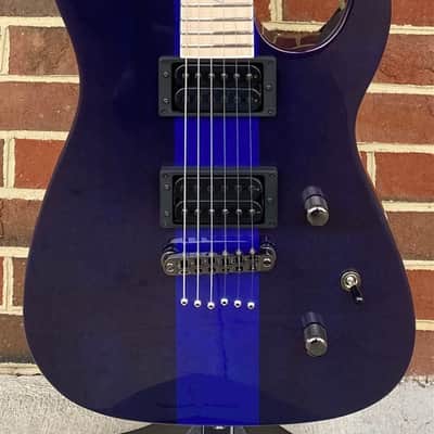 Caparison Dellinger II FX Prominence MF, Trans Spectrum Blue, Caparison Gig Bag image 2