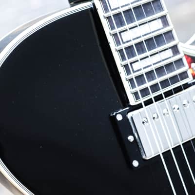 D'Angelico Premier SS Black Flake Laminated Maple Body Electric Guitar w/Bag image 5