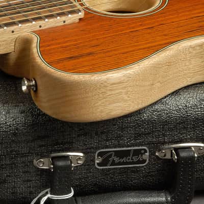 American Acoustasonic Telecaster limited Exotic Cocobolo 2019 - 2020 - Natural image 6