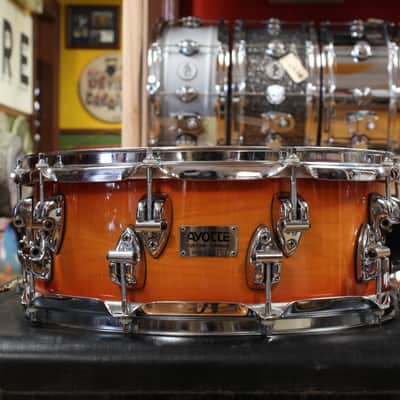 1990s Ayotte Custom Maple Sunburst Drum Kit 14x20 14x14 8x12 5.5x14 image 16