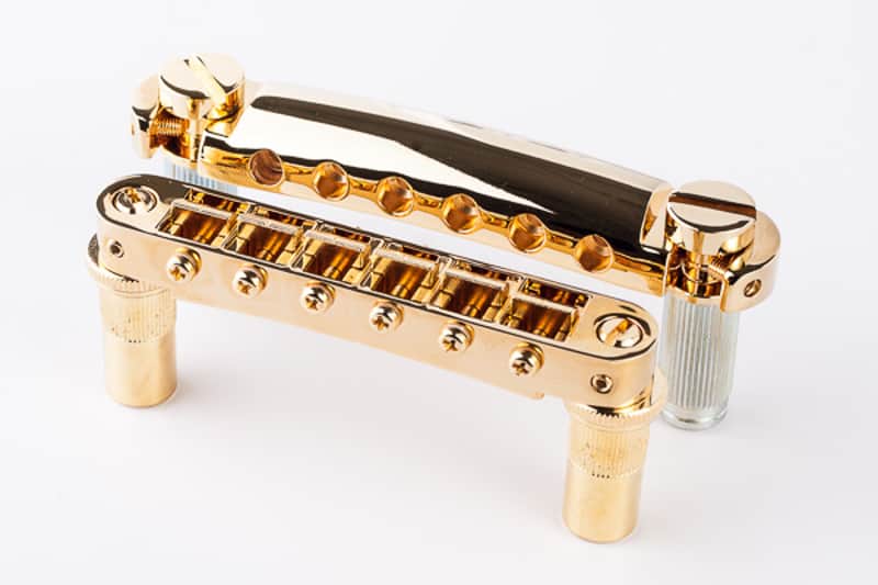 TonePros LPM02 Bridge and Tailpiece Set Gold image 1