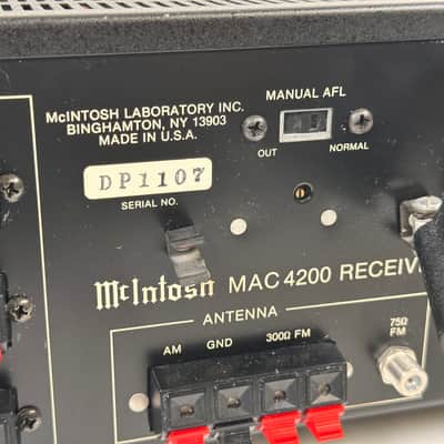 Vintage McIntosh MAC 4200 Stereo Receiver image 14