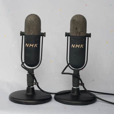 Aiwa RV-1A NHK Ribbon Mics Pair Aiwa RV-1A 1950's~1960's image 9