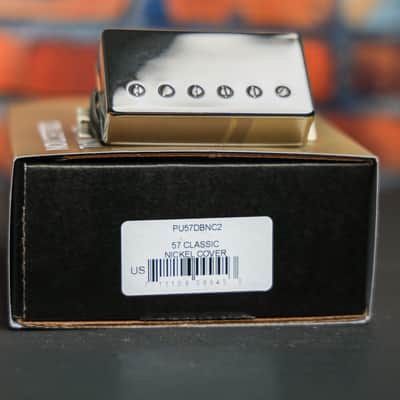 Gibson 57 Classic Humbucker Pickup - Double Black / Nickel Cover image 2