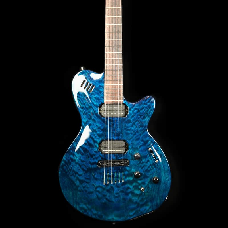 1997 Godin LGX Transparent Blue