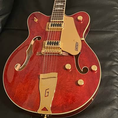 Gretsch G5422G-12 Electromatic Classic 2022 - Present - Red Single Barrel Burst image 2
