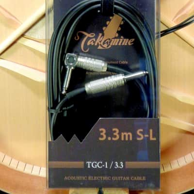 Takamine Guitar Cable TGC-1 3.3m / 10ft High Resolution Acoustic Guitar Cable image 1