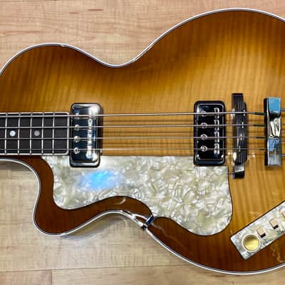 Hofner 500/2 Club Bass Lefty 2020 Sunburst image 2