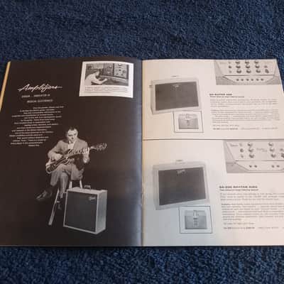 Vintage 1962 Gibson Full-Line Catalog! Rare, Original Case Candy, Paperwork! image 11