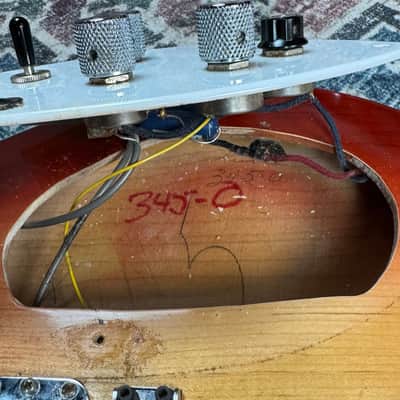 1966 Rickenbacker 330 Vintage Fireglo Made In USA Electric Guitar W/ Original Hardshell Case! image 16