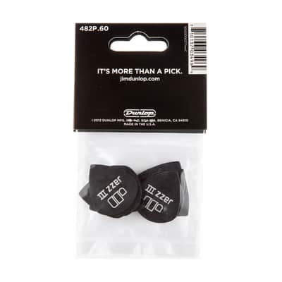 Dunlop 482P Pitch Black Jazz III .60 image 3