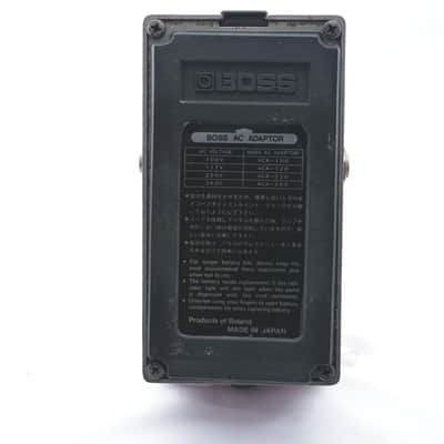 BOSS BF-2 Flanger Black Label Chorus Mod w/Push-Button Switch MIJ July 1983 image 5