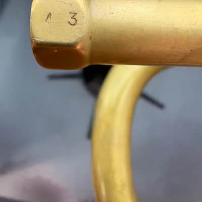 Bach Stradivarius 43* Lightweight Bb Trumpet | 1980 Elkhart | #43 Leadpipe | Raw Brass image 10