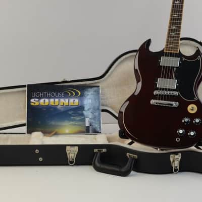 2013 Gibson SG Angus Young Signature Thunderstruck Electric Guitar-Cherry w/OHSC image 1