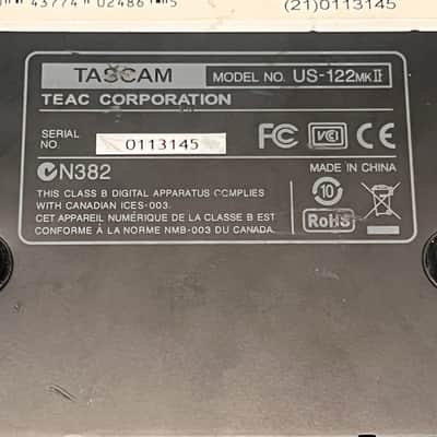 TASCAM US-122MK II USB 2.0 Audio MIDI Interface image 7