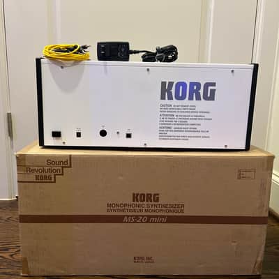 Korg MS-20 white limited edition image 6