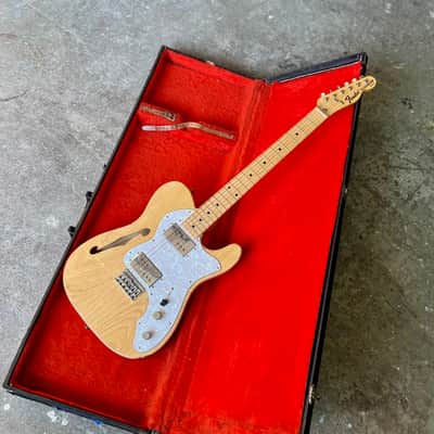 MIJ Fender 72 Telecaster Thinline maple 2019 original Japan TL-72 image 6