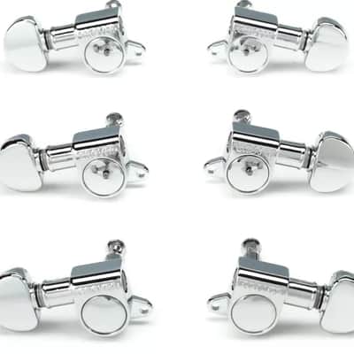 Grover Mini Rotomatics Tuners 14:1, Chrome #205C image 1