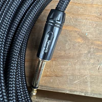 Warm Audio Premier Series 1/4" TS Instrument Cable - 25' 2020s - Black image 3
