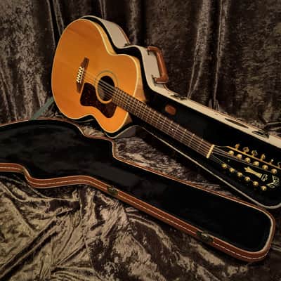 Guild jf30-12 1999 Highly Figured Flamed Neck Excellent Condition Great Play Ability image 17