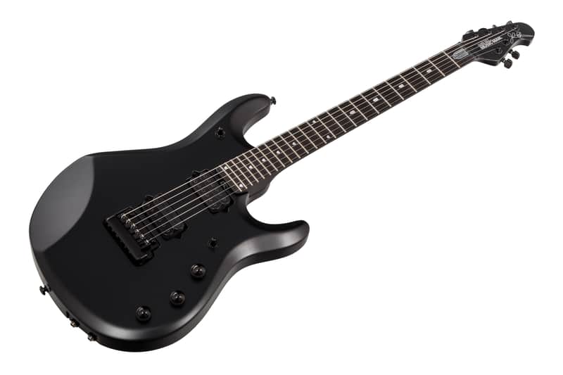 Music Man USA John Petrucci JP6 Piezo SBK - Stealth Black - JP