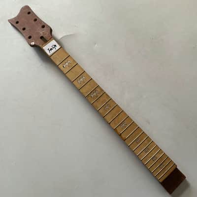 Maple Wood Guitar Neck, 22 Frets, Bats Inlay Fretboard Markers image 3