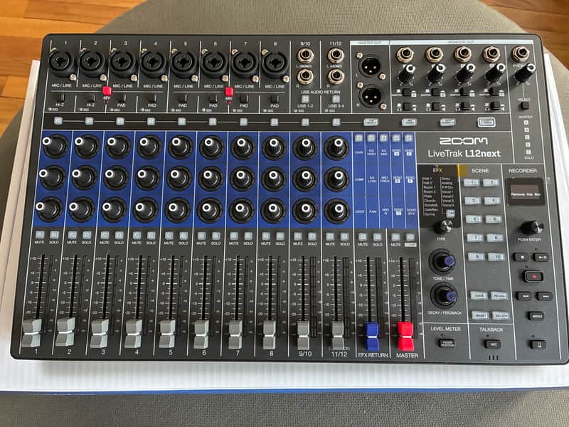 Zoom LiveTrak L12 Next | Reverb