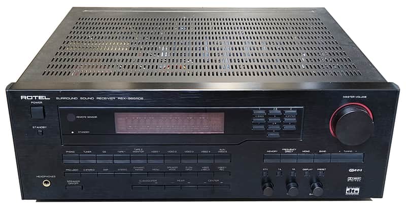 Rotel RSX-965RDS Dolby Stereo Surround Receiver / Amplifier with Phono Input image 1
