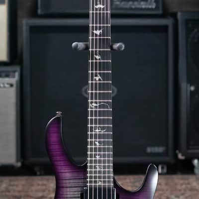 PRS SE Herman Li Signature Chleo Electric Guitar - Charcoal Purple Burst with Gig Bag image 5