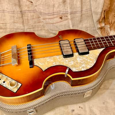 Hofner 500/1 Cavern Bass Vintage '61 Reissue Circa 1998 - Sunburst image 16