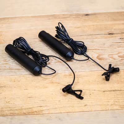 Movo LV4-O2 Stereo Pair Omnidirectional Lavalier Microphones LV4 Lapel U283635 image 2